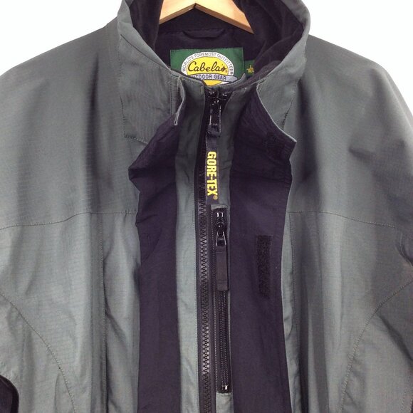 Cabelas Gore-Tex XCR Jacket Men Size Large Waterproof Weather Gear Snowmobiling - Picture 3 of 11